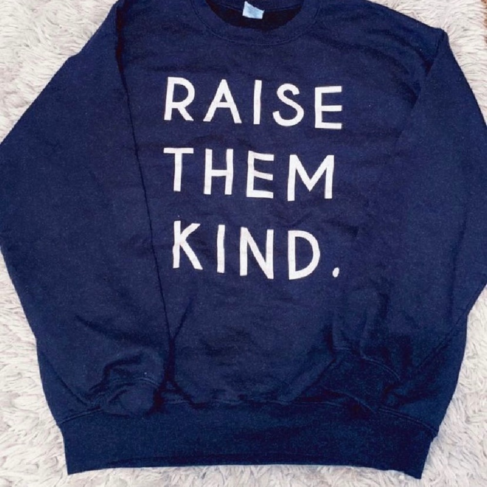 Navy crewneck